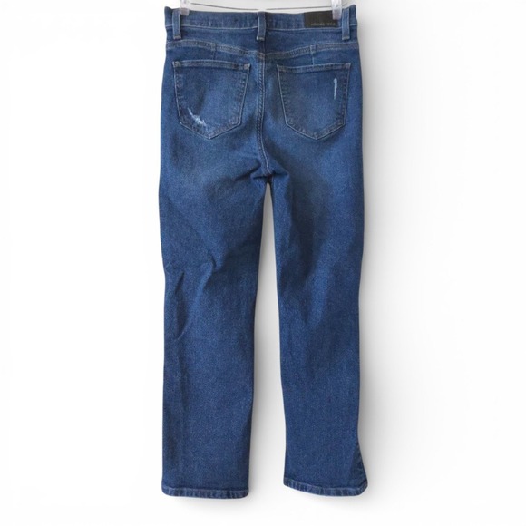 Kendall + Kylie Womens High Rise‎ Straight Leg Jeans Medium Wash Size 27 - Picture 7 of 7